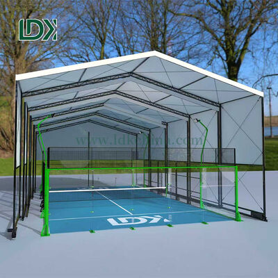 Atap Modular CINA padel court roof pabrik