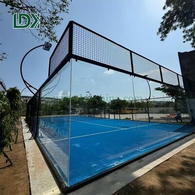Quality Good Quality Factory Price Construction 360° Panoramic Padel Courts Best padel court for clubs factory
