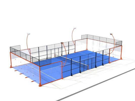 Chất lượng Nâng tầm trận đấu của bạn với thiết bị sân Padel cao cấp trên sân toàn cảnh ngoài trời của chúng tôi nhà máy